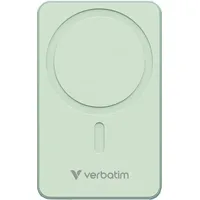 Verbatim Essential Power Bank magn.wirel. 5000mAh grün. 32226