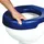 Careline Conti Toilettensitzerhöhung 10 cm extra weich blau