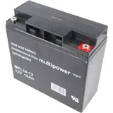 Multipower MP18-12 Blei Akku 12 Volt 18Ah