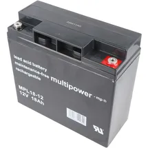 Multipower MP18-12 Blei Akku 12 Volt 18Ah