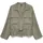 Vero Moda Langarmbluse VMKATIE LS SHIRT WVN NOOS Materialmix grau XL (42/44)