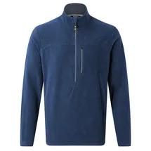 Sherpa Rolpa Eco Fleecepullover Blau M