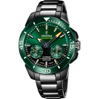 Festina Chrono Bike Connected 47 mm grün/schwarz