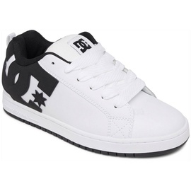 DC Shoes Court Graffik Low-Top Sneaker, white/black/black, 44