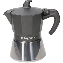 Tognana Mokkakocher 3 Tassen Grau