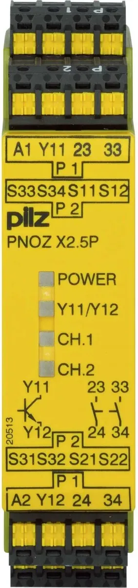Pilz Not-Aus-Schaltgerät PNOZ X2.5P C #787308