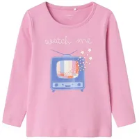 NAME IT Longsleeve mit Print Fuchsia Pink-110