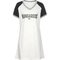 KangaROOS Damen Bigshirt schwarz-weiß Gr.40/42