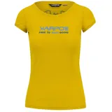 Karpos Val Federia Kurzarm-t-shirt - Lemon Curry - M