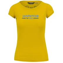 Karpos Val Federia Kurzarm-t-shirt - Lemon Curry - M