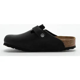 Birkenstock Boston Nubukleder geölt schwarz 41