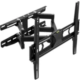 Tectake tectake® TV Wandhalterung für 26 - 75 Zoll (66 - 191 cm), ausziehbar, bis 60 kg