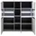 U N O Sports Highboard Orella & weiß ¦ Maße cm, B: 135 H: 136 T: 38.0