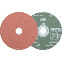 Pferd TOOLS COMBICLICK Korund Fiberscheibe Ø 125 mm A50