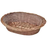 Cigopx Weide Hundekorb/Tierbett Katzenbett Hundebett Natur 50 cm