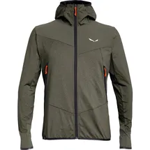 Salewa Agner Hybrid Polarlite/Durastretch Fleecejacke Herren faded green melange/S