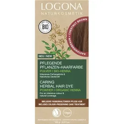 Logona Haarpflege HaarfarbePflegende Pflanzen-Haarfarbe Kastanienbraun 100 g (135,60 € / 1 kg)