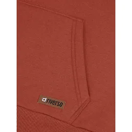 Riverso Herren Regular Fit Regular Fit Rot Beige Rot 5XL