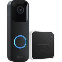 Amazon Blink Video Doorbell Schwarz inkl. Sync Module 2 + Türklingel