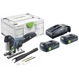 Festool carvex PSC 420-Basic Akku Pendelstichsäge 18 V 120 mm Brushless + 2x Akku 3,0 Ah + Ladegerät