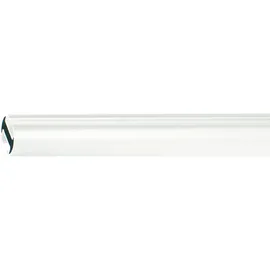 MYDECO Gardinenstange Profil ¦ weiß ¦ Stahl ¦ Maße (cm): B: 160 H: 2