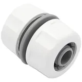 Bradas Schlauchverbinder 3/4 Zoll PVC weiß