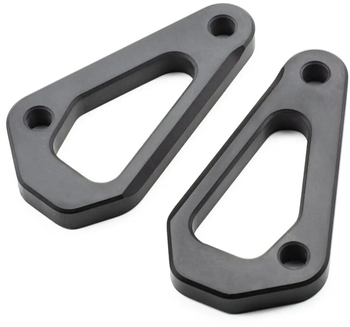 Kriega OS Yamaha Tenere 700 Standart Seat Holding Plates Set, zwart, Eén maat Voorman