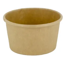 MONOUSO - Kraft karton-Saucengläser 75mll Ø7,3cm (1.000 Stück)