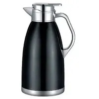 Rungassi Isolierkanne Thermoskanne Isolierkanne Kaffeekanne 1,8 Liter FLSK2,3 Schwarz