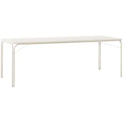 &Tradition Thorvald SC99 Gartentisch, 220 x 90 cm, ivory