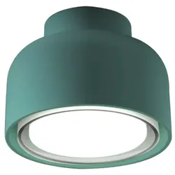 Moderne BOTTONE Deckenleuchte aus Petrolio 1xGX53 Aluminium