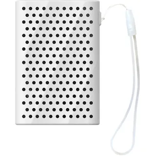 ZLiT Silikon-Schutzhülle für Samsung T9 Solid State Drive, tragbare Silikon-Schutzhülle für Samsung T9 Solid State Drive (weiß)