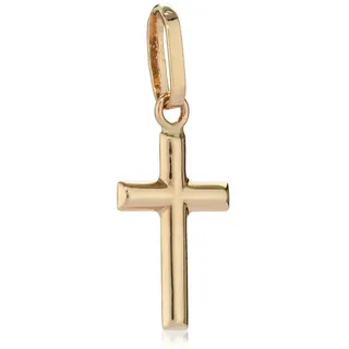 NKlaus Kreuzanhänger Kettenanhänger Kreuz 14x7mm 333 Gelb Gold 8 Karat (1 Stück)
