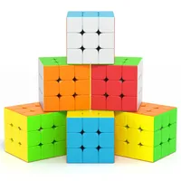 Vdealen Zauberwürfel Set Speed Cube von 3x3 Zauberwürfel Original 6er Pack, Magic Cube Würfel Puzzle, Party Puzzle Geschenk für Kinder Teenager Erwachsene(Stickerless)