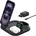 Boost Charge Magnetische einklappbare kabellose 3-in-1-Ladestation mit Qi2 15 W Schwarz