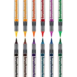 k.t. skalscy karin sj Brushmarker PRO Pinselstift 12 St. Basic Colours