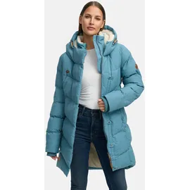 Ragwear Mantel Pavla blau 4XL