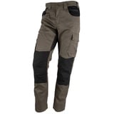 FORSBERG Ativa Full-Stretch Arbeitshose mit Cordura® / oliv/schwarz / 46