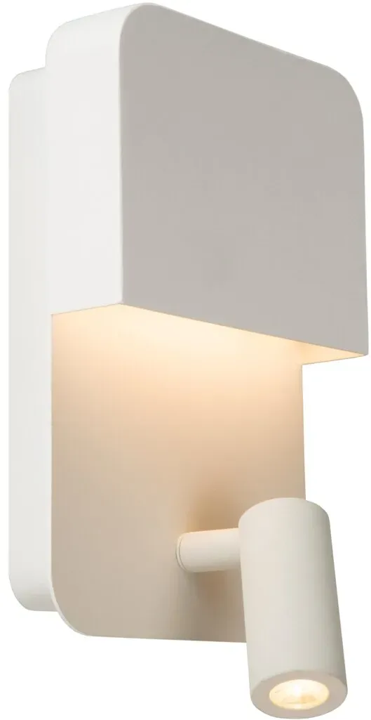 Lucide Wand-/Bettleuchte BOXER - B/H/T ca. 13,50x2,40x10,00