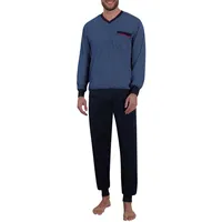 Götzburg Pyjama Manhattan in royalblau | Gr.: 58