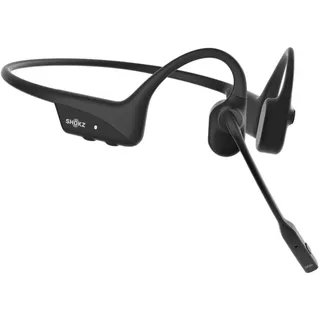 Shokz OpenComm2 Bluetooth Headset Knochenschall schwarz