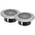Konstsmide 2er-Set Solar LED-Bodenspot Edelstahl Ø 11cm je Spot bis 100kg belastbar grau