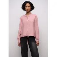 STREET ONE Langarmbluse in powder pink mel. | Gr.: