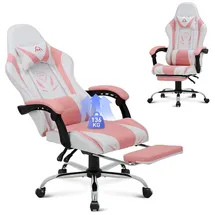 colamy Gaming-Stuhl Rosa PC