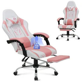 colamy Gaming-Stuhl Rosa PC