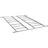 Floraworld Fundament 301 x 303 cm verzinkt Grau/Silber