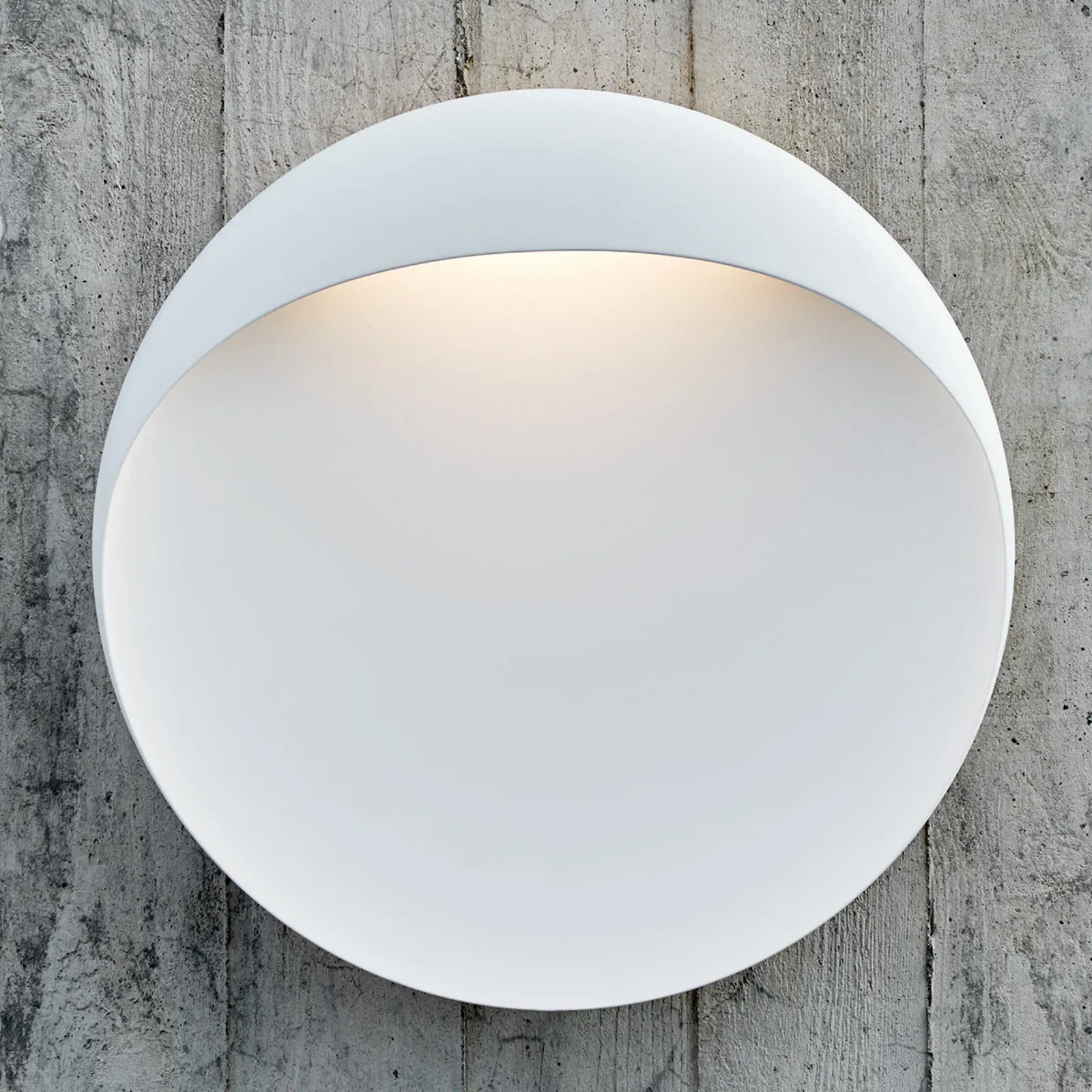 Außenleuchte Louis Poulsen, Flindt, dimmbar, Weiß, für Wohnzimmer, Aluminium, Design