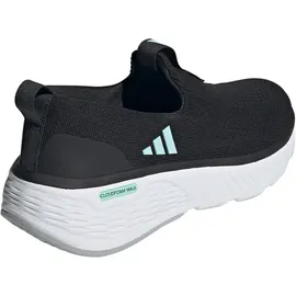Adidas Damen Cloudfoam GO Lounger Shoes Schuhe, core Black/semi Flash Aqua/Cloud White, 38 2/3