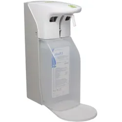 SARAYA ADS-500/1000 Seifen- und Desinfektionsmittelspender, Berührungsloser Spender für Seife und Desinfektionsmittel, Maße: B 10,4 x T 19 x H 31,2 cm