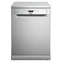 Hotpoint HA4FFB14BX, Freistehend, Standardgröße (60 cm), Edelstahl, Tasten, 1,3 m, 1,55 m